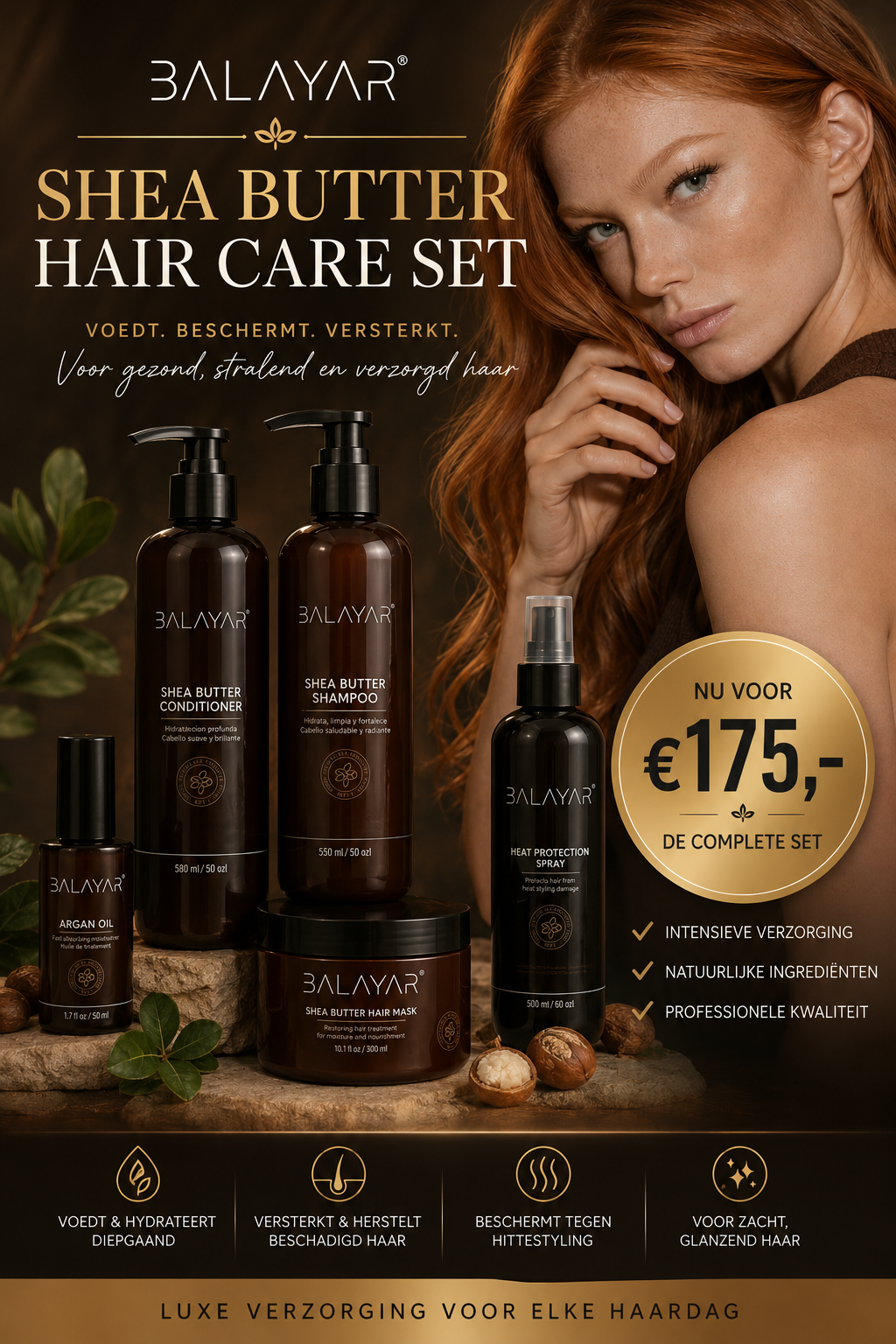 Volledige set Balayar haircare