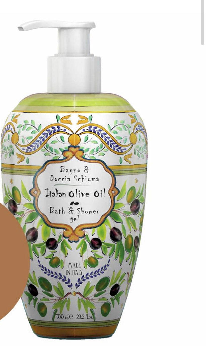 bad- en douchgel Italien Olive Oil