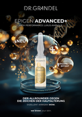 DR. GRANDEL
AMPOULE EXCELLENCE
Epigen Advanced+
Werkstofampul met epigenetisch effect

gladmakend, straktrekkend, met epigenetisch-effect