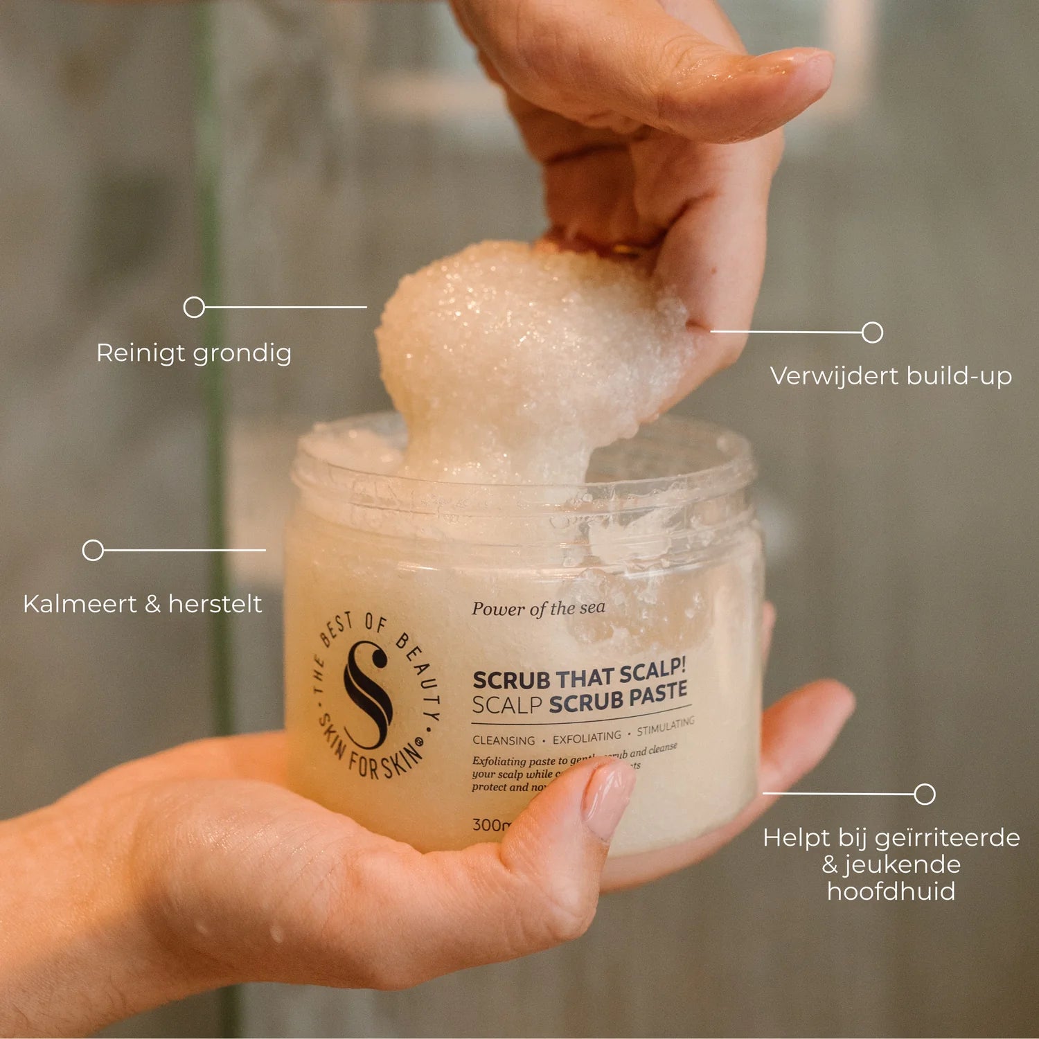 Scalp scrub