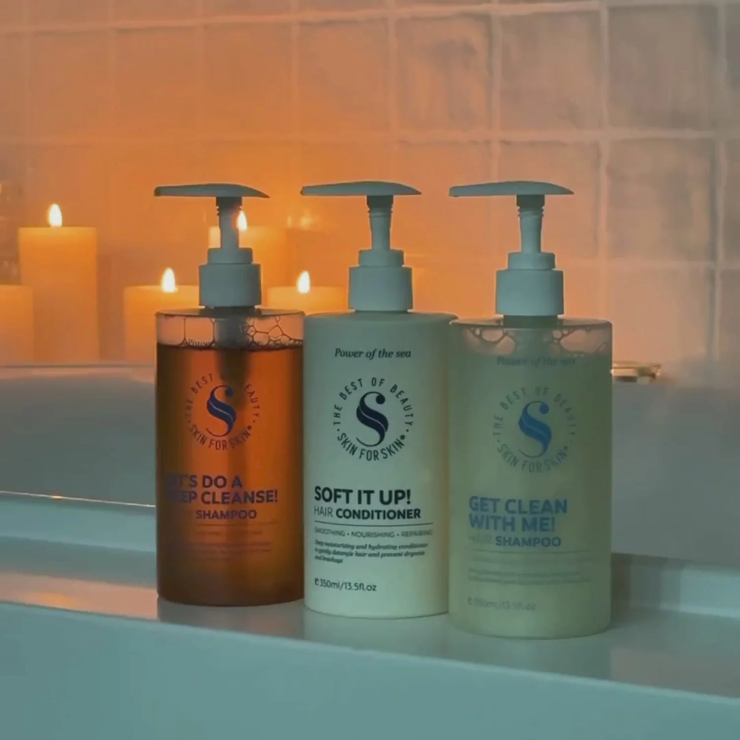The perfect wash trio set