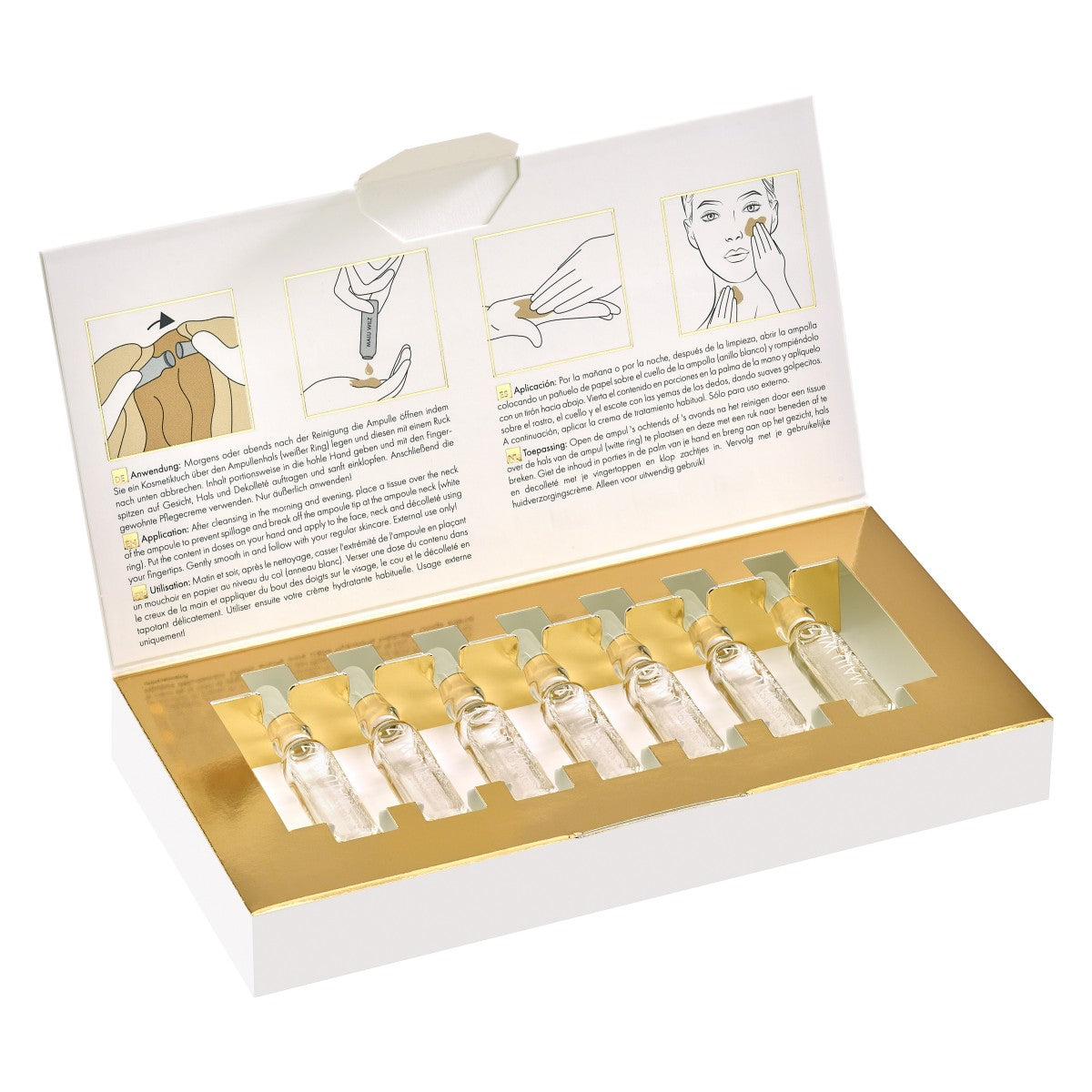Cadeauset Ampullen Caviar Gold 7 x 2ml.