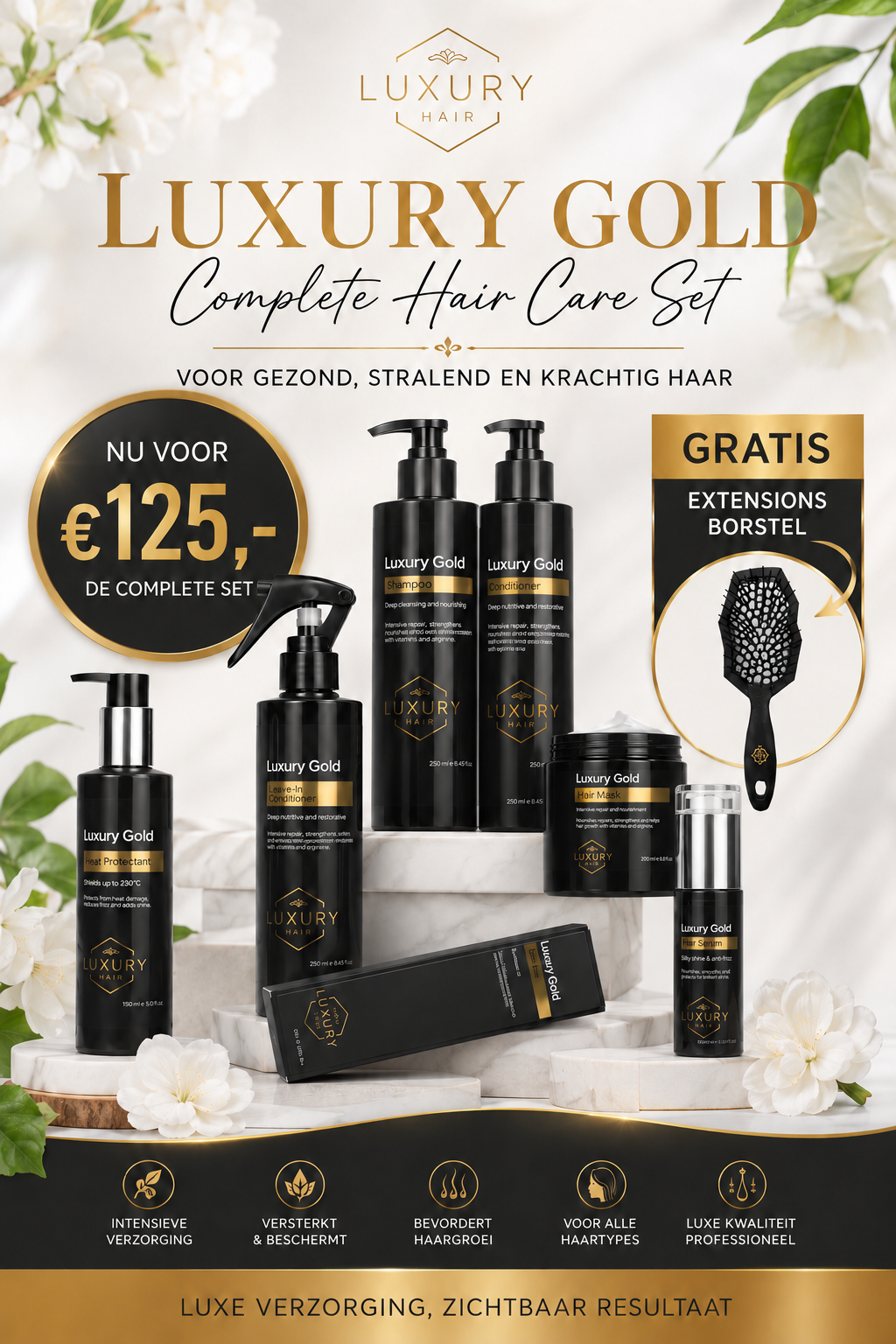 Luxury Gold compleet pakket